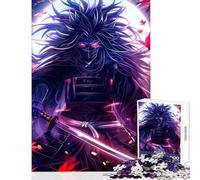 Adults 1000 Piece Jigsaw Puzzle Epic Japanese Samurai Educational Toy Birthday Gift Impossible Game Improving Love between Couples Size 50x75cm