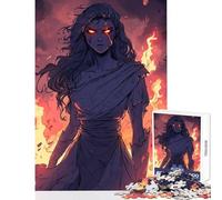 Adults 1000 Piece Jigsaw Puzzle Fiery Woman Priest Educational Toy Funny Gift Educational Games Improving Love between Couples Size 50x75cm