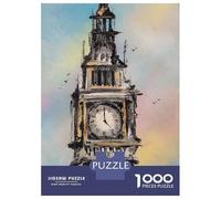 Adults 1000 Piece Jigsaw Puzzle Five Oclock Jigsaw Puzzle Brain Teaser Game Presents for Women Difficult And Challenge 38x26cm/1000pcs