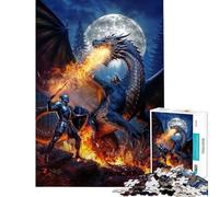 Adults 1000 Piece Jigsaw Puzzle Flames of Destiny Jigsaw for Adults Toy Wall Decor But Fun And Humorous Unique Gifts for Birthday And Christmas (Size 50x75cm)