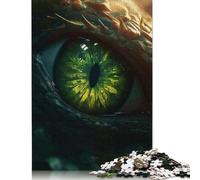 Adults 1000 Piece Jigsaw Puzzle Forest Dragons Gem Eye Puzzles for Adults & Teenager Brain Teaser Puzzle 1000pcs (75x50cm)