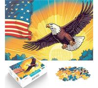 Adults 1000 Piece Jigsaw Puzzle Fourth of July Celebration pädagogische Herausforderung Eltern-Kind-Interaktion52x38cm