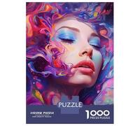 Adults 1000 Piece Jigsaw Puzzle Galaxy Girl No9 Jigsaws for Adults Brain Teaser Game But Fun And Humorous Difficult And Challenge 70x50cm/1000pcs