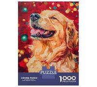 Adults 1000 Piece Jigsaw Puzzle Golden Joy -2 Puzzles for Adults Fun Games Perfect Decoration Parent-child Interaction 52x38cm/1000pcs