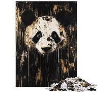 Adults 1000 Piece Jigsaw Puzzle Golden Panda Gaze Puzzle For Teenagers Precision Cutting Train Your Brain And Hands Learning Educational Toys (75x50cm/1000pcs)