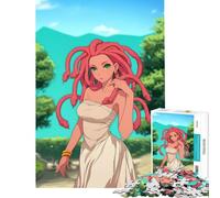 Adults 1000 Piece Jigsaw Puzzle Gorgon's Grace Practical Game Addictive Toys to Cultivate Patience Gifts Birthday Stress Reliever (Size 75x50cm)