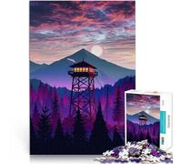 Adults 1000 Piece Jigsaw Puzzle Gravity Falls Cartoons Schwierig und herausfordernd Heimdekoration Spielzeug75x50cm
