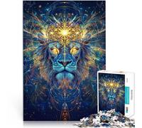 Adults 1000 Piece Jigsaw Puzzle holy lion Anspruchsvolles Spiel und Familienspaß Geburtstagsgeschenk, Geschenke, Wandkunst75x50cm