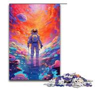 Adults 1000 Piece Jigsaw Puzzle I Am in Space7 Family Fun Puzzle with Matching Poster And Trivia Sheet 1000 PCS