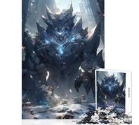 Adults 1000 Piece Jigsaw Puzzle Ice Golem Puzzle For Teenagers Precision Cutting Train Your Brain And Hands Learning Educational Toys (50x75cm)