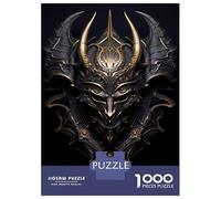 Adults 1000 Piece Jigsaw Puzzle Infernal Dragon King Jigsaws for Adults Anti-Stress Toys Pattern Assembly for Is Ideal As A Gift 70x50cm/1000pcs