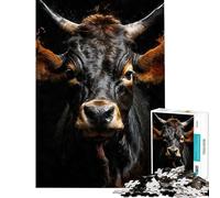 Adults 1000 Piece Jigsaw Puzzle Intense Gaze Help The Brain Exercise Stress Reliever Educational Game for 14+ Puzzle Game Offered (50x75cm)