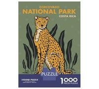 Adults 1000 Piece Jigsaw Puzzle Land of Leopards Jigsaws for Adults Anti-Stress Toys Pattern Assembly for Is Ideal As A Gift 70x50cm/1000pcs