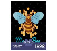 Adults 1000 Piece Jigsaw Puzzle Mama Bee Mother Day Puzzles for Adults Brain Teaser Game Perfect Decoration Birthday And Unique Gifts 52x38cm/1000pcs
