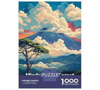 Adults 1000 Piece Jigsaw Puzzle Mindo Cloud Forest, Ecuador Jigsaw for Adults Brain Teaser Game Staycation Kill Time Parent-child Interaction 52x38cm/1000pcs