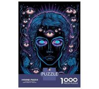 Adults 1000 Piece Jigsaw Puzzle Modern Cubist Vision of The Three Graces Jigsaws for Adults Fun Games Wall Decoration Unique Gifts for Birthday And Christmas 70x50cm/1000pcs