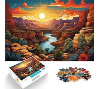 Adults 1000 Piece Jigsaw Puzzle National Grand Canyon Toy Intellectual Game 26x38cm deal as gifts for the whole family for teenager 14+