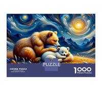 Adults 1000 Piece Jigsaw Puzzle Nature's Embrace Wildlife Serenity Jigsaws for Adults Fun Games Wall Decoration Unique Gifts for Birthday And Christmas 70x50cm/1000pcs