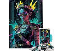 Adults 1000 Piece Jigsaw Puzzle Nemesis︰ Luminous Justice Adult Jigsaw Puzzle Fun Games Presents for Women Difficult And Challenge (Size 38x26cm)