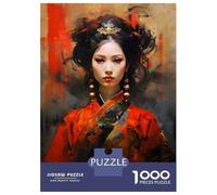 Adults 1000 Piece Jigsaw Puzzle Painted Chinese Royal Girl Jigsaw Puzzle Brain Teaser Game Presents for Women Difficult And Challenge 70x50cm/1000pcs