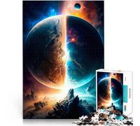 Adults 1000 Piece Jigsaw Puzzle Parallel Worlds Herausforderndes Spielspielzeug einzigartiges Herausforderungsspiel38x26cm