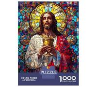 Adults 1000 Piece Jigsaw Puzzle Religion Poster4 Jigsaws for Adults Brain Teaser Game Difficult Hard Unique Gifts for Birthday And Christmas 52x38cm/1000pcs