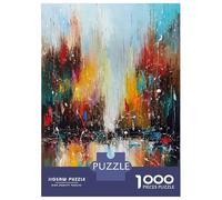 Adults 1000 Piece Jigsaw Puzzle Rhythm of The City Jigsaws for Adults Brain Teaser Game But Fun And Humorous Difficult And Challenge 52x38cm/1000pcs