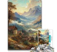 Adults 1000 Piece Jigsaw Puzzle Romanticism Paint V Challenging Game Toys For Family Fun Educational Toy (size 38x26cm)