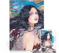 Adults 1000 Piece Jigsaw Puzzle Rose and Nightingale Pädagogisches Familienspiel Tolle Geschenke und Spielzeuge38x26cm