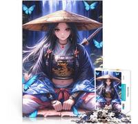 Adults 1000 Piece Jigsaw Puzzle Samurai Guardian by the Schwierig und herausfordernd Einzigartige Wohndekoration und Geschenke75x50cm