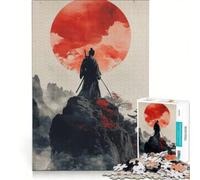Adults 1000 Piece Jigsaw Puzzle Samurai Serenity, Family Games, Interesting Stress Reduction, Birthday And Unique Gifts 50x75cm