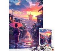 Adults 1000 Piece Jigsaw Puzzle Serenity ﹨u Tranquility Educational Toy Birthday Gift Impossible Game Improving Love between Couples Size 50x75cm