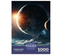 Adults 1000 Piece Jigsaw Puzzle Space Mystic Planet Jigsaw Puzzle Brain Teaser Game Wall Art Unique Gifts for Birthday And Christmas 52x38cm/1000pcs