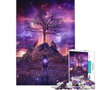 Adults 1000 Piece Jigsaw Puzzle Space Soul Jigsaw for Adults Family Games Staycation Kill Time Difficult And Challenge (Size 50x75cm)