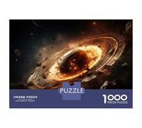 Adults 1000 Piece Jigsaw Puzzle Space Station The Ultimate Adventure Adult Jigsaw Puzzle Anti-Stress Toys Birthday Present Parent-child Interaction 38x26cm/1000pcs