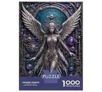 Adults 1000 Piece Jigsaw Puzzle Steampunk Angel Chronicles Jigsaw for Adults Brain Teaser Game Staycation Kill Time Parent-child Interaction 38x26cm/1000pcs
