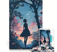 Adults 1000 Piece Jigsaw Puzzle Sunset Serenity, Family Games, Interesting Stress Reduction, Birthday And Unique Gifts 38x52cm