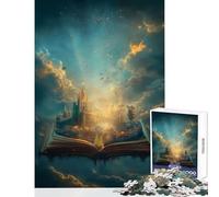 Adults 1000 Piece Jigsaw Puzzle The Cloudborne Chapters Jigsaws for Adults Puzzle Difficult Hard Wishlist with Santa Claus Birthday Present,Travel Gifts, (50x75cm)