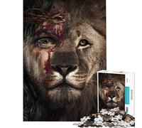 Adults 1000 Piece Jigsaw Puzzle The King Jigsaws for Adults Fun Games Analysis And Logic Parent-child Interaction (Size 50x75cm)