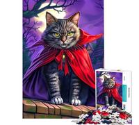 Adults 1000 Piece Jigsaw Puzzle The Purrfect Bite Fun at Home Activities, Difficult Challenge Home Decoration Toys for And 14 Years And over (50x75cm)
