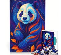 Adults 1000 Piece Jigsaw Puzzle The Star Panda Educational Games Fun at Home Activities Wishlist with Santa Claus 38x52cm