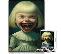 Adults 1000 Piece Jigsaw Puzzle What A Beautiful Smile Unique Challenge Game Hand Speed Race Educational Toy Size 38x52cm