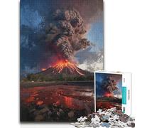 Adults 1000 Piece Jigsaw Puzzle Where Earth Bleeds Fire Improve Memory Practical Game for And from 14 Years And over 38x26cm