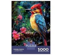 Adults 1000 Piece Jigsaw Puzzle Woodpecker Bird Puzzles for Adults Toy Wall Decor Difficult Hard Difficult And Challenge 38x26cm/1000pcs