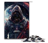 Adults 1000 Piece Jigsaw Space Hacker Family Fun Puzzle with Matching Poster And Trivia Sheet 75x50cm