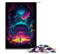 Adults 1000 Piece Jigsaws Boy in Trippy Space Puzzle Artwork Birthday Present Gifts Wall Art 75x50cm