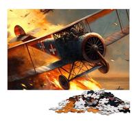 Adults 1000 Piece Jigsaws Fires Planes Puzzle Artwork Birthday Present Gifts Wall Art 1000 PCS(38x26cm)