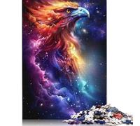 Adults 1000 Pieces Jigsaw Cosmic Eagles Flight Wooden Puzzle for Adults And Teenager Educational Puzzle 1000pcs (75x50cm)