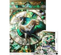 Adults 1000 Pieces Puzzle Abstract Japanese Crane Practical Game Suitable for Couples Anti-Stress Toys Train Your Brain And Hands (50x75cm)