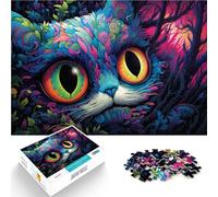 Adults 1000 Pieces Puzzle alice cat Impossible Puzzle 26x38cm Fun at Home Activities Birthday Present Travel Gifts for teenager 14+